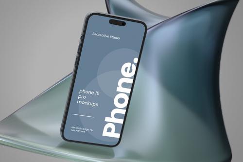 iPhone 15 Pro Max Mockup