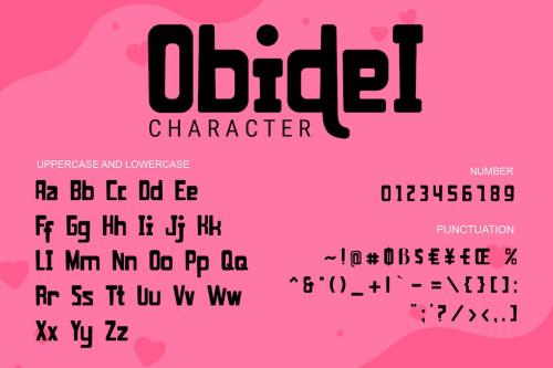 Obidel - Playful Decorative