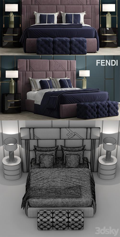 Bed fendi Nabucco Bed