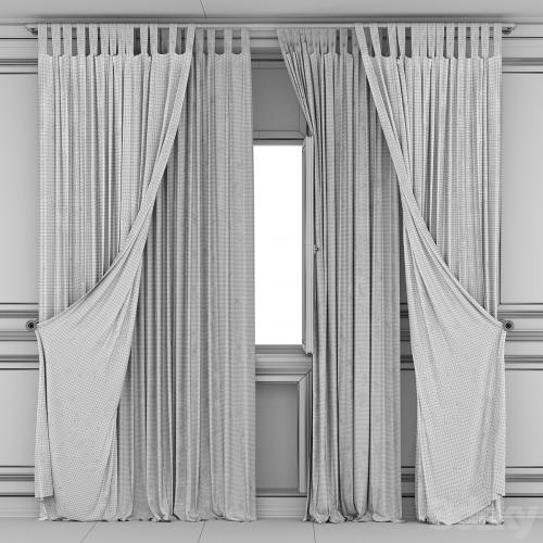 Curtains with window 484C