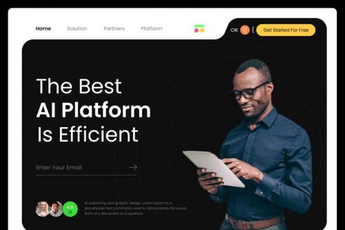 CIK - Artificial Intelligence Website Hero