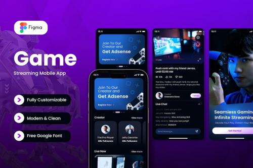 Game Streaming Mobile App