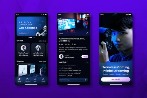 Game Streaming Mobile App