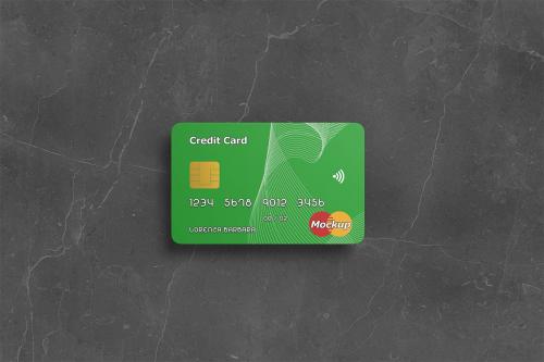 Realistic Credit Card Mockup