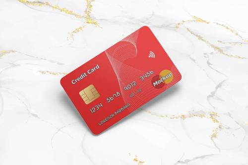 Realistic Credit Card Mockup