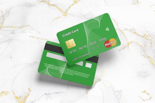 Realistic Credit Card Mockup