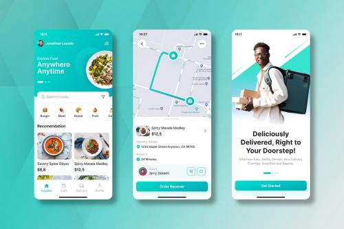 Delius Food Delivery Mobile app