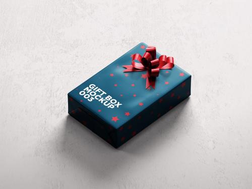 Gift Box Mockup 003