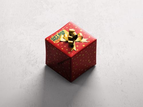 Gift Box Mockup 003