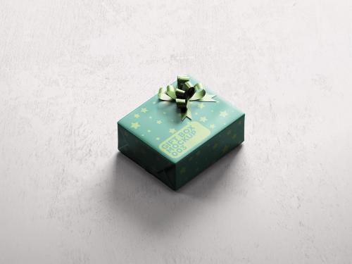 Gift Box Mockup 003