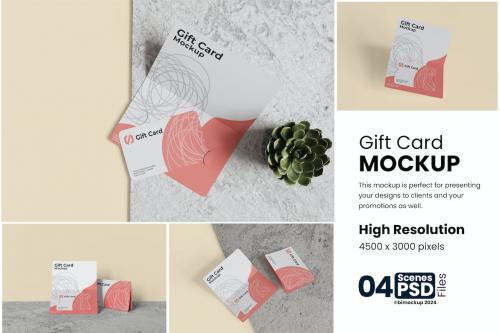 Gift Card Mockup