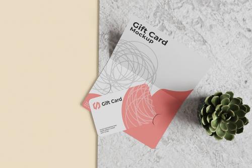 Gift Card Mockup