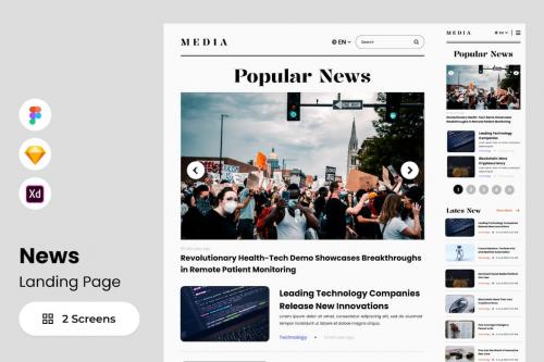 Media - News Landing Page