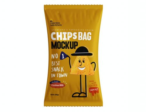 Chips Bag Product Mockups