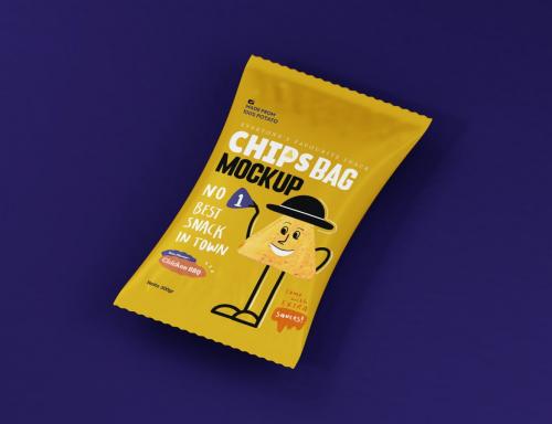 Chips Bag Product Mockups