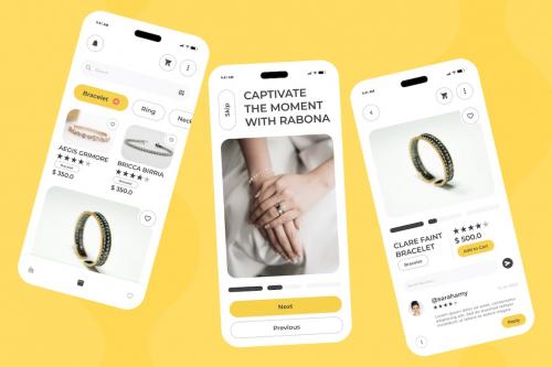 Rabona - Jewelry Store Mobile App