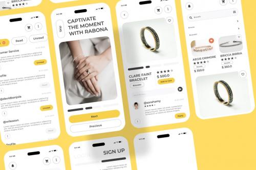 Rabona - Jewelry Store Mobile App