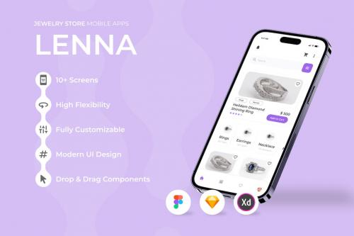 Lenna - Jewelry Store Mobile App