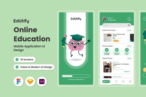 Edutify - Online Education Mobile App