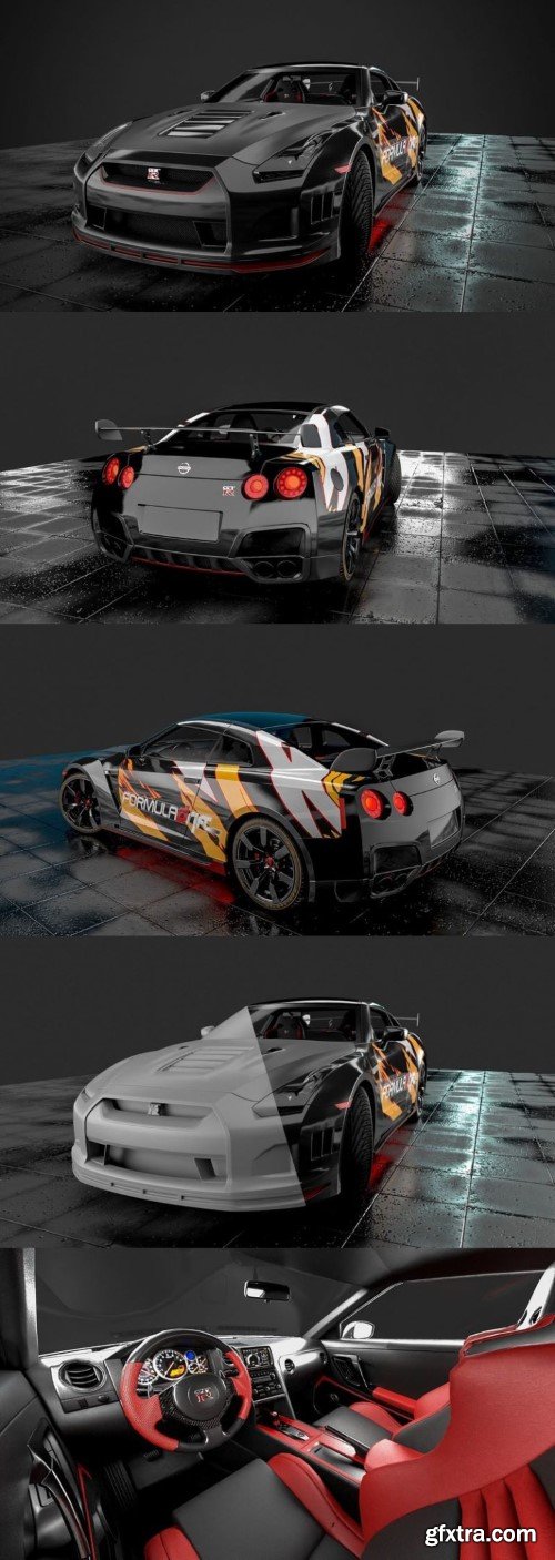 NISSAN GT- R RACE CAR