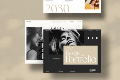 Simple Design Portfolio Template