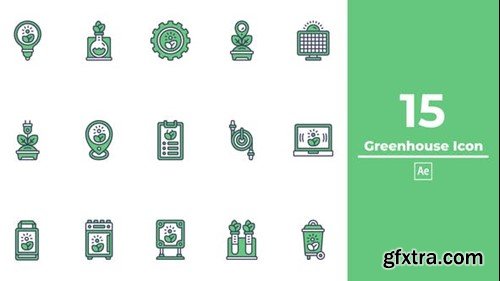 Videohive Greenhouse Icon After Effects 50054463