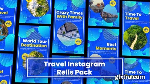 Videohive Travel instagram stories and reels 50056197