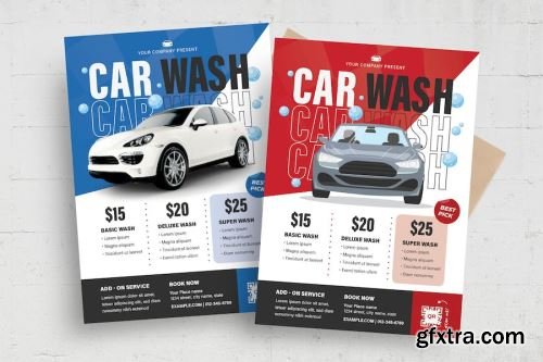 Car Wash Design Pack 11xAI