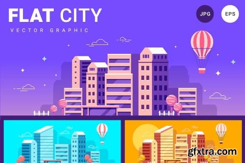 City Vector Pack 14xAI