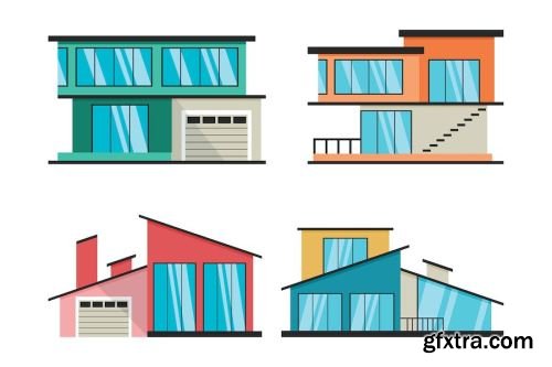 City Vector Pack 14xAI