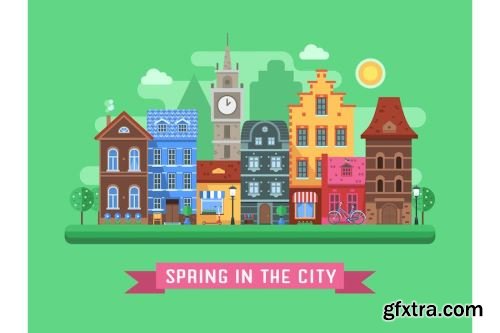 City Vector Pack 14xAI