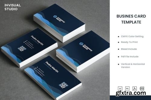 Corporate Business Card Design Pack 13xAI