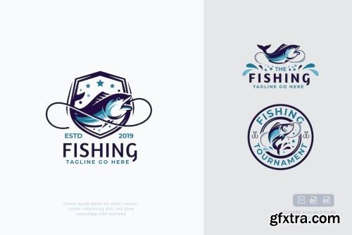 Fish Mascot Logo 15xAI