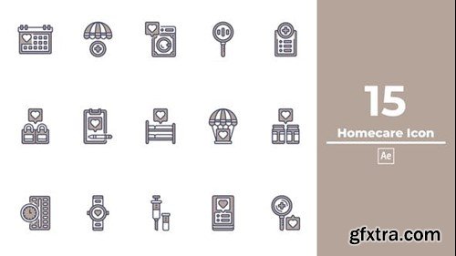 Videohive Homecare Icon After Effects 50076036