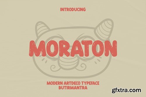 Moraton - Artdeco Font VVSU9RG