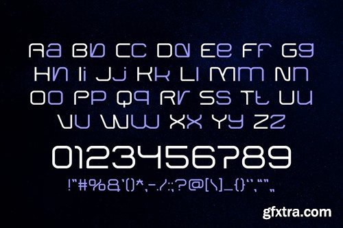 Merediuz - Modern Futuristic Font 3KDSS3K