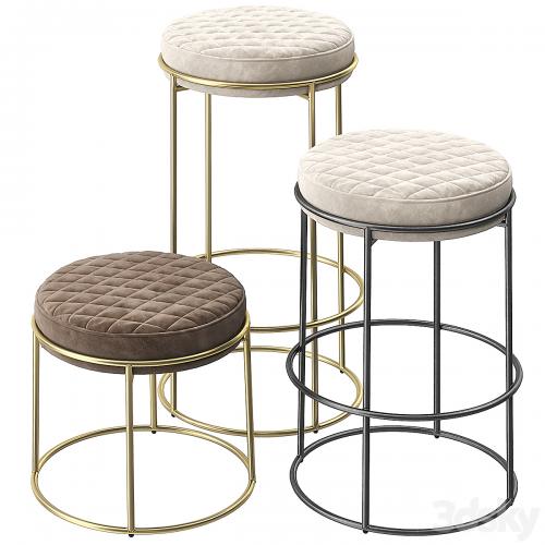 Calligaris atollo stools