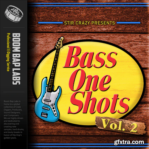 Boom Bap Labs Stir Crazy Bass One Shots Vol 2