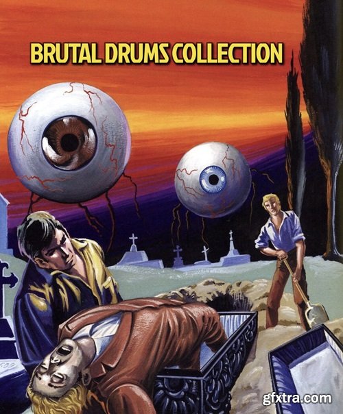 Brutal Music Stu Bangas Brutal Drums Collection Bundle Volume 1-10