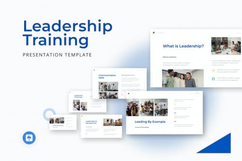 Leadership Training Presentation Template GFxtra