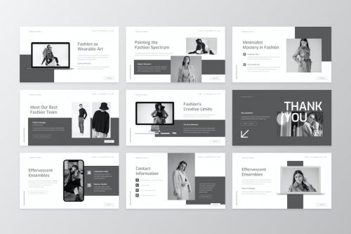 Fashion Style PowerPoint Template