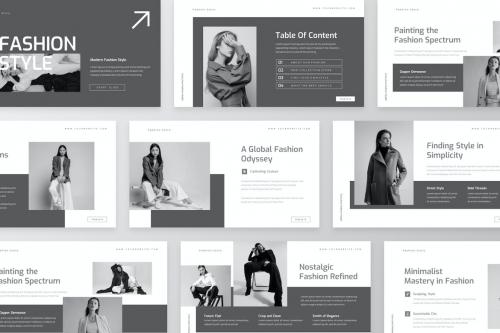 Fashion Style PowerPoint Template