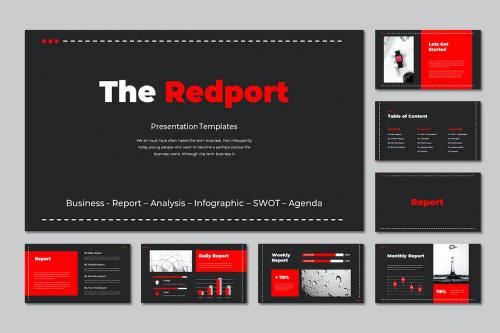 Report - SWOT - Agenda - Infographic - Analysis