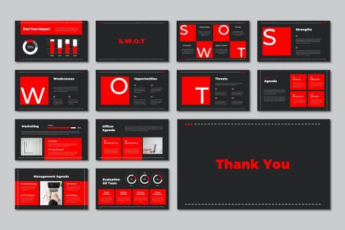 Report - SWOT - Agenda - Infographic - Analysis