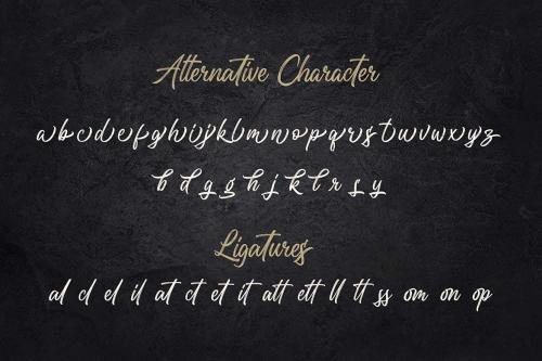 Rough Letterline Authentic Brush Font