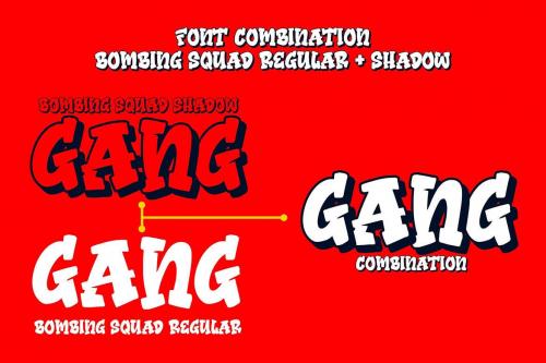 Bomber Squad Graffiti Font