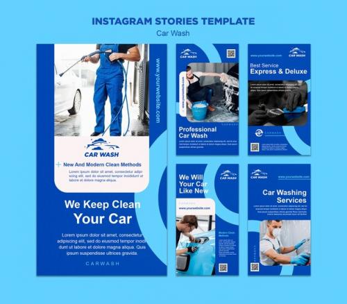 Car Wash Template Design