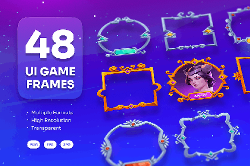 UI Game Frames Vol.8