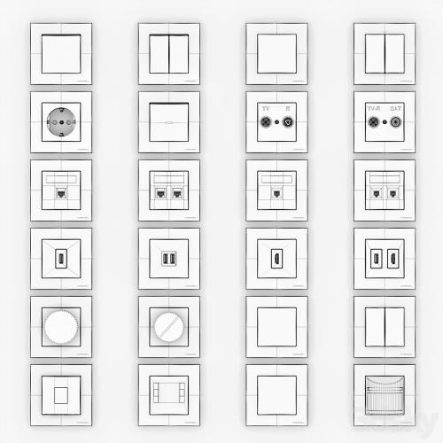 ABB Niessen SKY switches and sockets