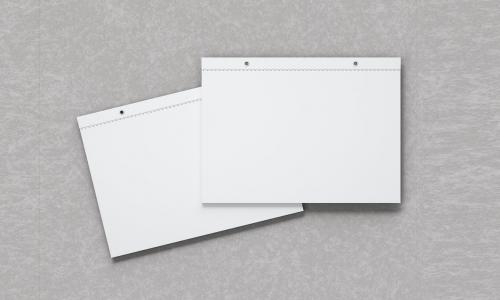 Desk Calendar Planner Mockup Set